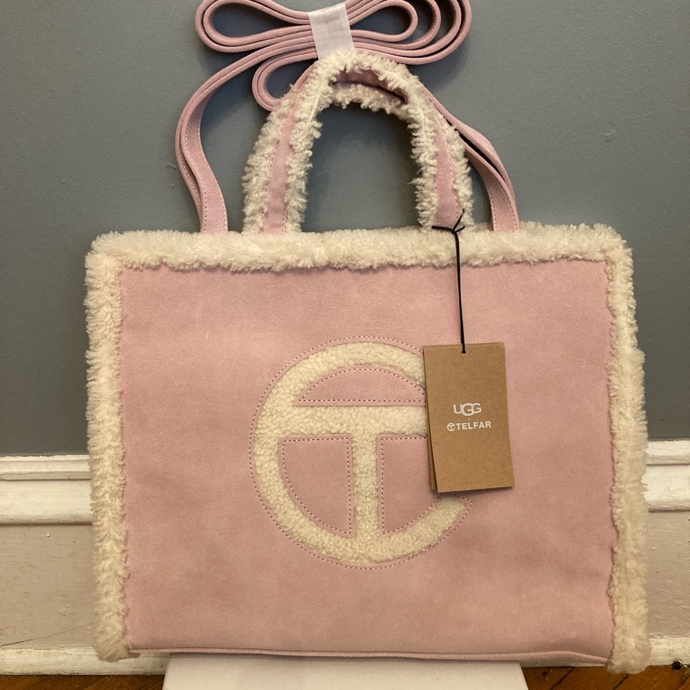 TELFAR x UGG Medium Shopper in Pink